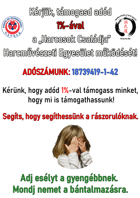 Adód 1%-ával segítsd a Harcosok Családja Harcművészeti egyesületet 1 ADO_TAMOGASS_MINKET_18739419-1-42